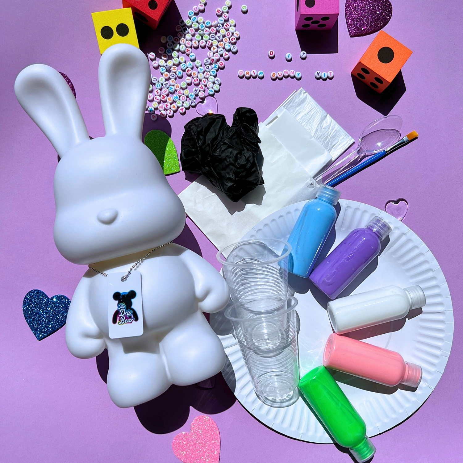 33cm Drip Bunny Kit - Coin Bank