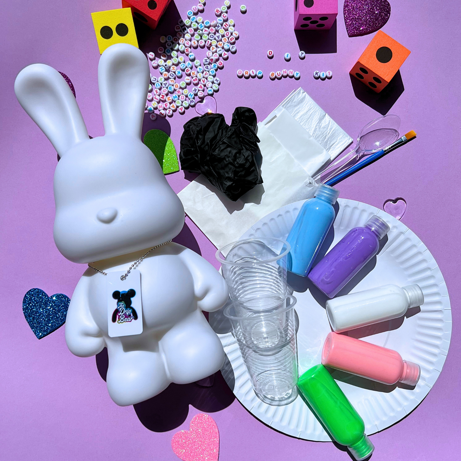 33cm Drip Bunny Kit - Coin Bank