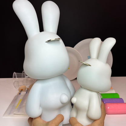 23cm Drip Bunny Kit - Coin Bank